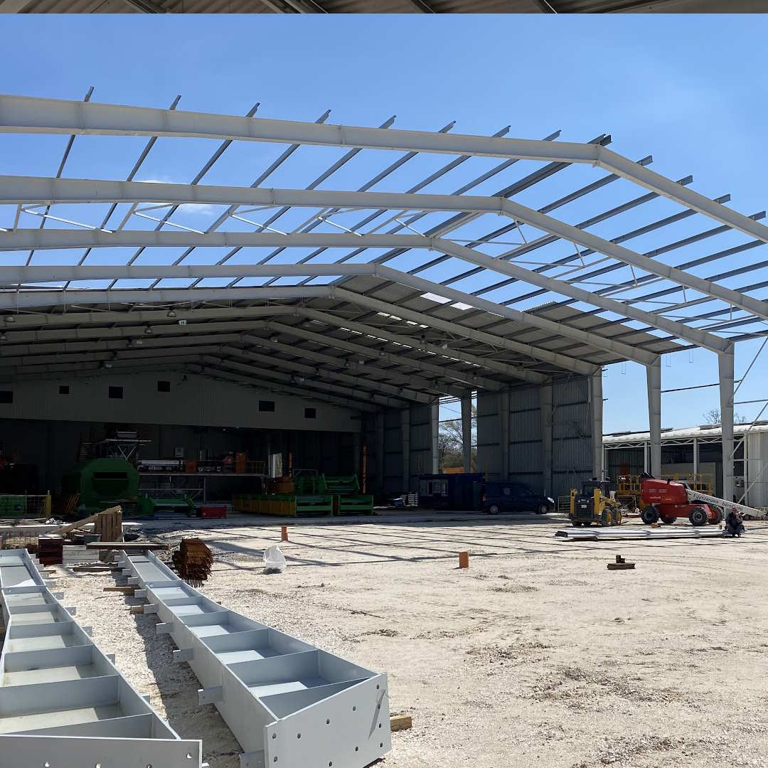 Telephely bővítés csarnok építéssel - Budapest