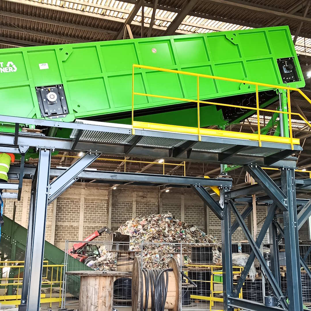 Ballisztikus szeparátor telepítése - Kökény