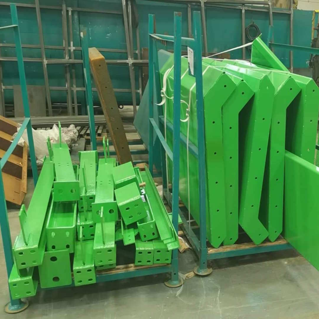 Gyártásban lévő acéltermékek